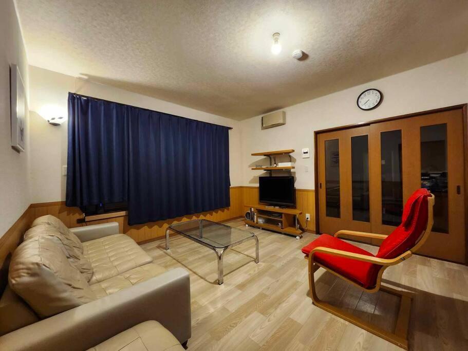 蒼い家温泉付貸別荘cozy Blue House Onsen Hot Spring Shiraoi Dış mekan fotoğraf